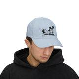 Laden Sie das Bild in den Galerie-Viewer, Classic Embroided Unisex Cap - Good Living Surf &amp; Palmen Design