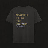 Laden Sie das Bild in den Galerie-Viewer, Men&#39;s Heavy Oversize Tee – &quot;Started from the Schulhof&quot; (Acid Washed)