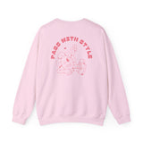 Laden Sie das Bild in den Galerie-Viewer, Unisex Sweatshirt - &#39;Pass With Style&#39;