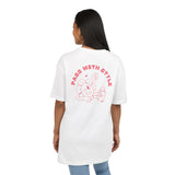 Laden Sie das Bild in den Galerie-Viewer, Unisex Heavy Oversize Graphic Tee- &#39;Pass With Style&#39;