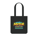 Laden Sie das Bild in den Galerie-Viewer, Woven Tote Bag - Level Up! &#39;Abitur&#39; Bag