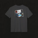 Laden Sie das Bild in den Galerie-Viewer, Oversized Unisex Heavy T-shirt | Burned CD Mixtape &#39;25 Retro