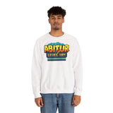 Laden Sie das Bild in den Galerie-Viewer, Unisex Sweatshirt - Level Up! &#39;Abitur&#39;