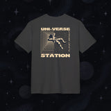 Laden Sie das Bild in den Galerie-Viewer, Unisex Oversize Graphic Tee - &#39;Uni-Verse Station&#39;