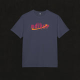Laden Sie das Bild in den Galerie-Viewer, Unisex Heavy Oversize Tee - Abitur 2025 Futuristic