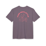 Laden Sie das Bild in den Galerie-Viewer, Unisex Heavy Oversize Graphic Tee- &#39;Pass With Style&#39;