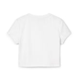Laden Sie das Bild in den Galerie-Viewer, Women&#39;s Crop Top - Personalized &#39;Abi&#39; &amp; Heart Design