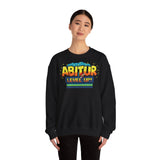 Laden Sie das Bild in den Galerie-Viewer, Unisex Sweatshirt - Level Up! &#39;Abitur&#39;
