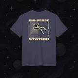 Laden Sie das Bild in den Galerie-Viewer, Unisex Oversize Graphic Tee - &#39;Uni-Verse Station&#39;