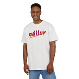 Laden Sie das Bild in den Galerie-Viewer, Unisex Heavy Oversize Tee - Abitur 2025 Futuristic