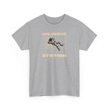 Laden Sie das Bild in den Galerie-Viewer, Unisex Heavy Cotton Tee - &quot;Uni-Verse Station&quot;