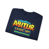 Laden Sie das Bild in den Galerie-Viewer, Unisex Sweatshirt - Level Up! &#39;Abitur&#39;