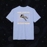 Laden Sie das Bild in den Galerie-Viewer, Unisex Oversize Graphic Tee - &#39;Uni-Verse Station&#39;