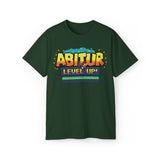 Laden Sie das Bild in den Galerie-Viewer, Unisex Regular Cotton T-shirt - Level Up! &#39;Abitur&#39; Basic Tee