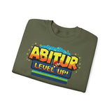Laden Sie das Bild in den Galerie-Viewer, Unisex Sweatshirt - Level Up! &#39;Abitur&#39;