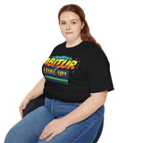 Laden Sie das Bild in den Galerie-Viewer, Unisex Regular Cotton T-shirt - Level Up! &#39;Abitur&#39; Basic Tee